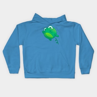 Super Cute Leap Frog - Kawaii Leap Frog Kids Hoodie